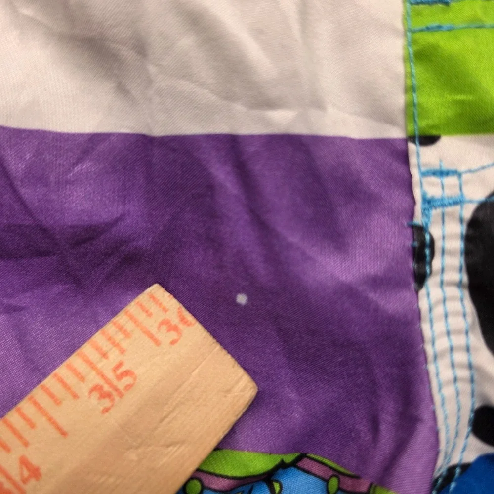 Disney Store Toy Story Swim Trunks Size 4 Boys Colorblock Woody Buzz Rex Aliens